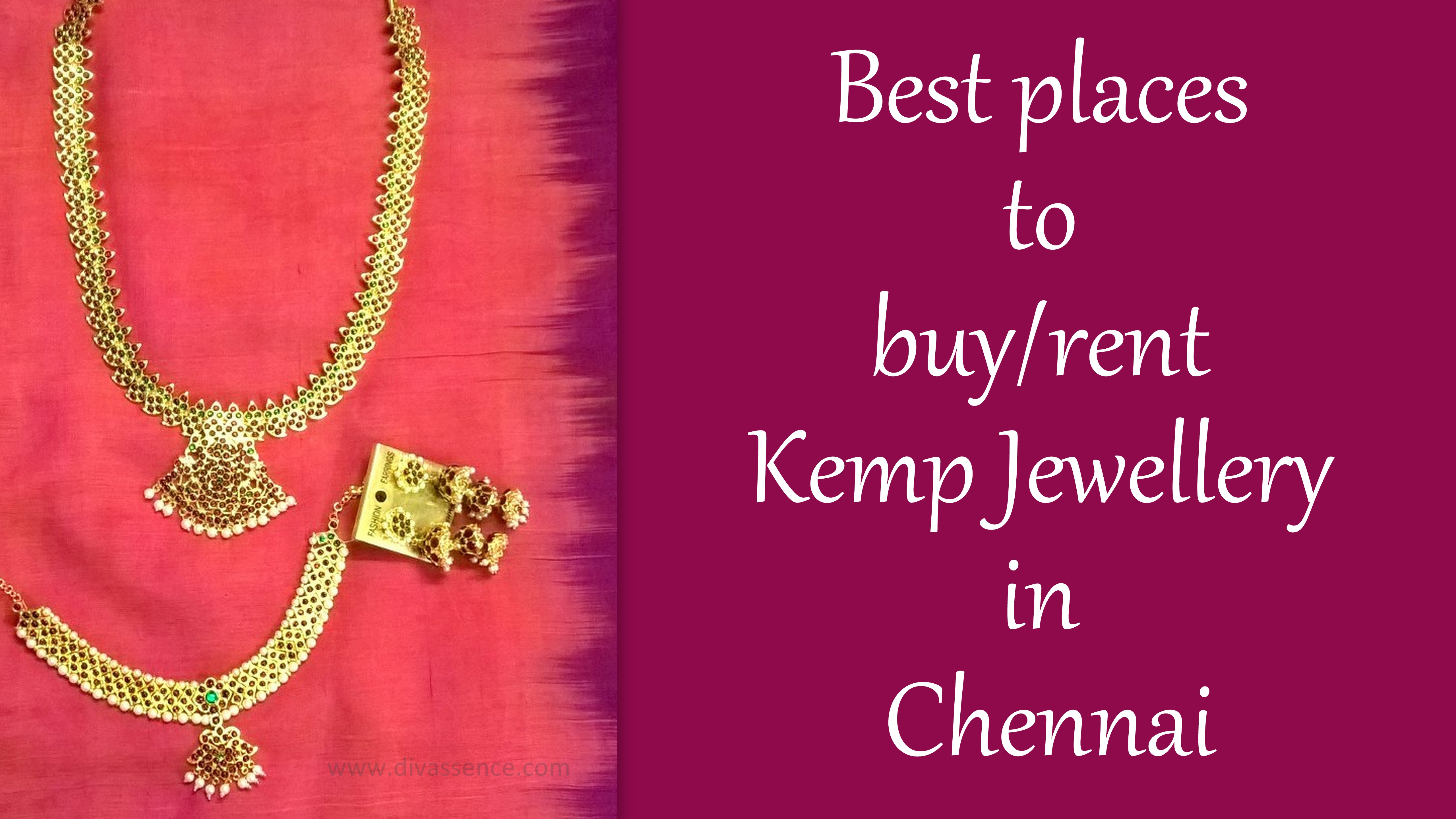 Best places to buy/rent traditional South Indian bridal jewellery